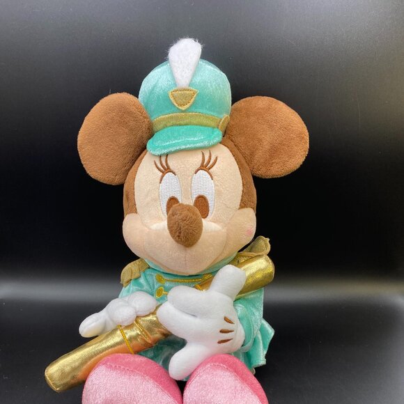 Disney Shibuya Ko-en Dori Store Minnie Mouse Plush Doll 30th Anniversary - Picture 2 of 13